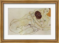 Framed Two Girls (Lovers), 1914