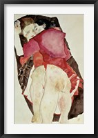 Framed Two Girls (Lovers), 1911
