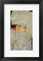 Framed Artist'S Sister Melanie With Silver-Colored Scarves, 1908
