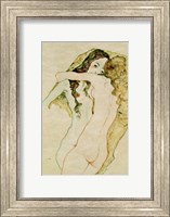 Framed Zwei Frauen In Umarmung [Two Women Embracing], 1911