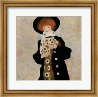 Framed Portrait Of A Woman With Black Hat (Gertrude Schiele), 1909