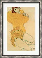 Framed Woman Undressing, 1914
