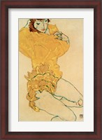 Framed Woman Undressing, 1914