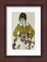 Framed Portrait Of The Artist's Wife, 1917