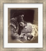 Framed Parting Of Lancelot And Queen Guenievre,  1874-1875