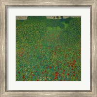 Framed Field Of Poppies, 1907