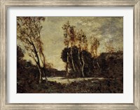 Framed Autumn Landscape