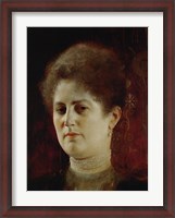 Framed Portrait of a Lady (Perhaps Mrs.  Heymann)