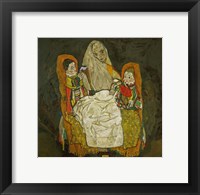 Framed Mother With Two Children, 1915
