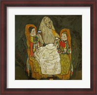 Framed Mother With Two Children, 1915