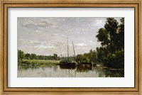 Framed Barges, 1865