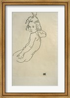 Framed Nude Child, 1917