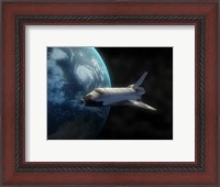 Framed Space Shuttle