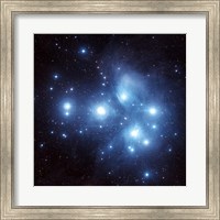 Framed Pleiades Star Cluster