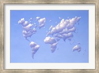 Framed Clouds Forming the Continents