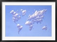 Framed Clouds Forming the Continents