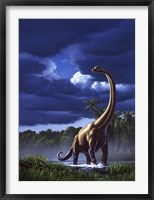 Framed Brachiosaurus
