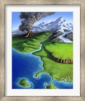 Framed Montage of Earth