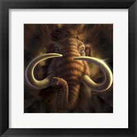 Framed Woolly Mammoth