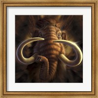 Framed Woolly Mammoth