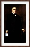 Framed President William McKinley