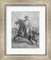 Framed Colonel Theodore Roosevelt