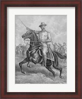Framed Colonel Theodore Roosevelt
