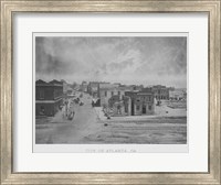 Framed Atlanta, Georgia 1863