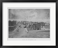 Framed Atlanta, Georgia 1863