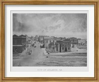 Framed Atlanta, Georgia 1863