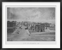 Framed Atlanta, Georgia 1863