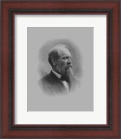 Framed President James Garfield