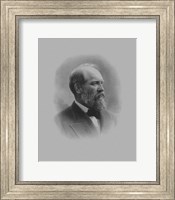 Framed President James Garfield