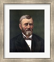 Framed President Ulysses S Grant