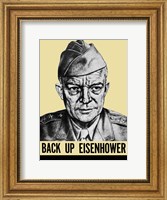 Framed General Dwight Eisenhower