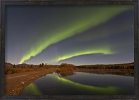 Framed Aurora Borealis, Canada