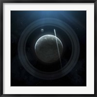 Framed Planet and Rings