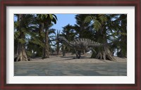 Framed Suchomimus