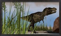 Framed T-Rex Hunting
