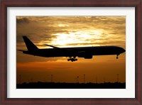 Framed Pakistan International Airlines Boeing 777