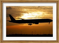 Framed Pakistan International Airlines Boeing 777