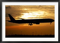 Framed Pakistan International Airlines Boeing 777