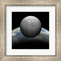 Framed Cratered Moon