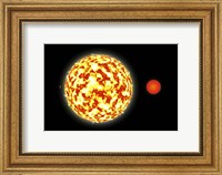 Framed Binary Star System and Planets