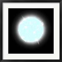 Framed Blue Dwarf Star