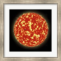 Framed Planet Passing in Front of Sun