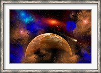 Framed Colorful Star System