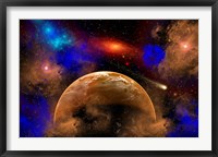 Framed Colorful Star System