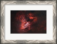 Framed M17, The Omega Nebula