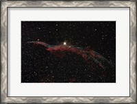 Framed NGC 6960, The Western Veil Nebula